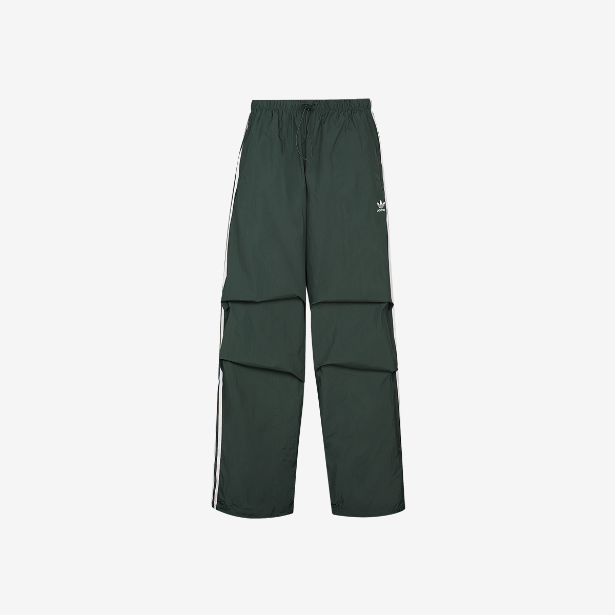 Women's adidas Woven Parachute 3 bandas Pant 'Green'